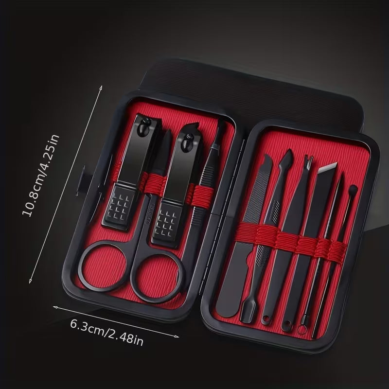 10/24 Pack Ultra Sharp Black Nail Clippers.