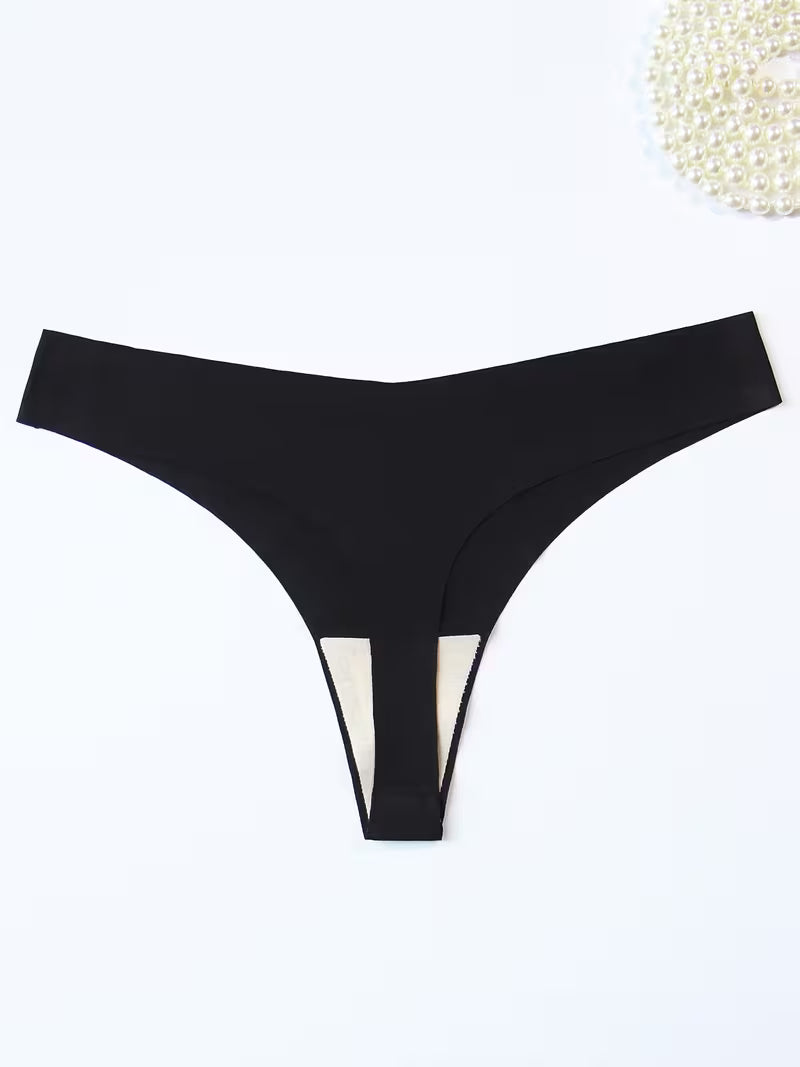 12-Pack Women’s V-Neck Thongs.