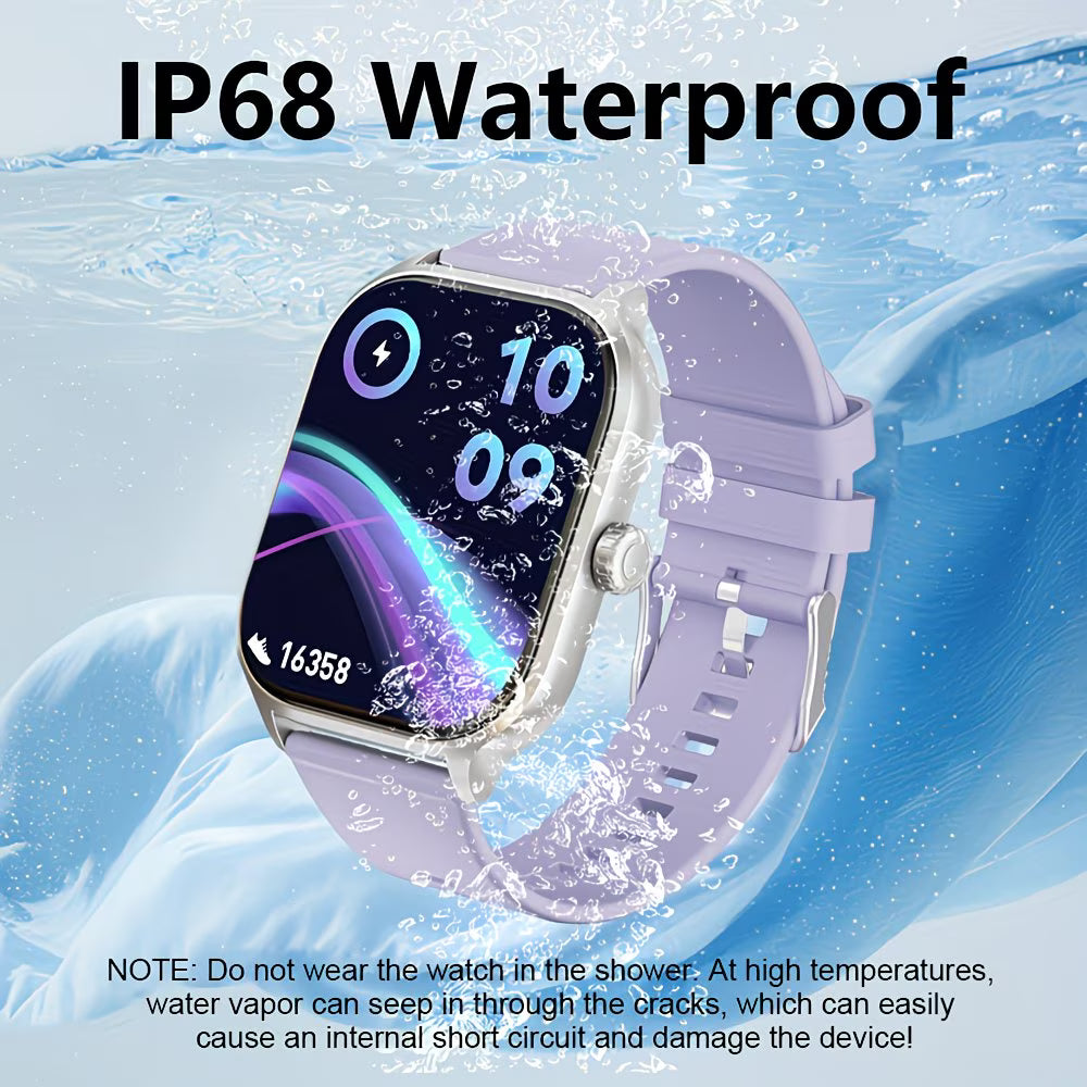 2.01" Big-Screen Ultra-Fast Wireless 5.3 Smartwatch.