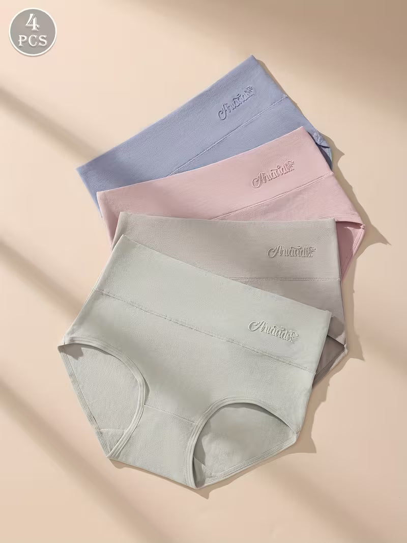 4-Pack Women's High-Waist Panties.