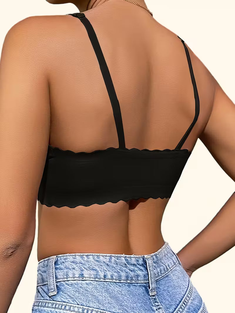 5pcs/Set Women's Wave-Shaped Seamless Bras