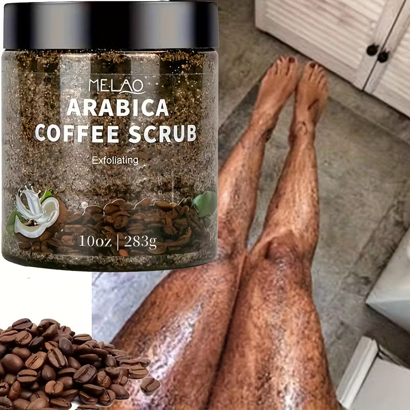 Arabica Coffee Full-Body Scrub – 4-in-1 Exfoliating Cream.