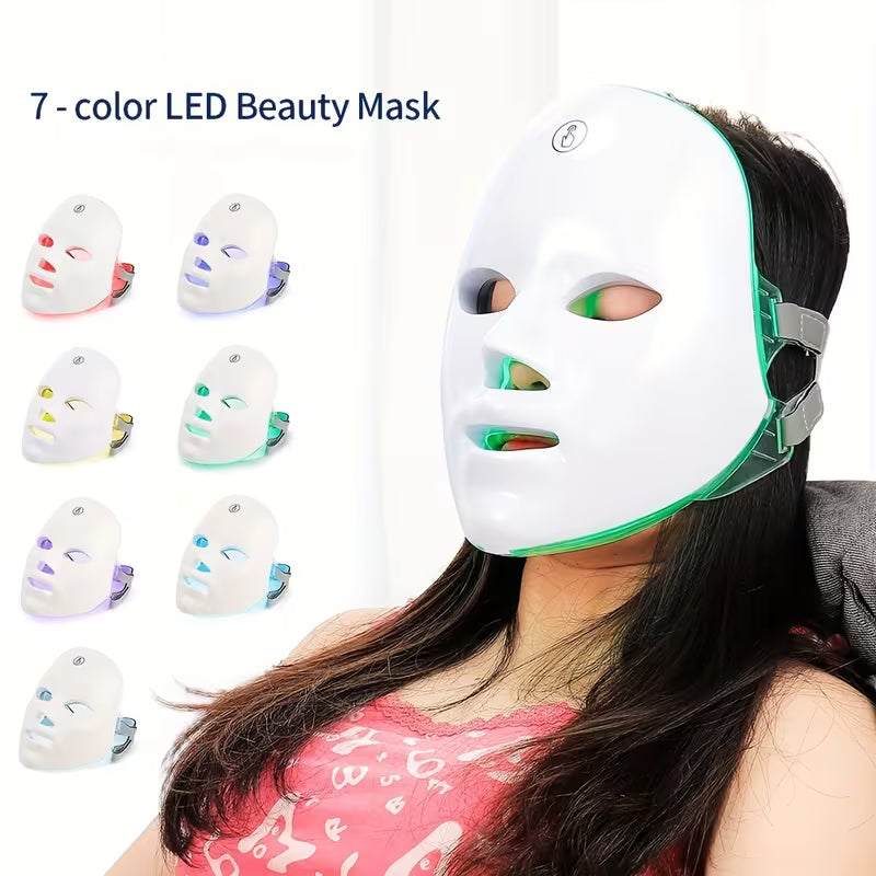 Color LED Facial Beauty Instrument.
