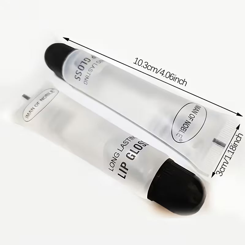 Crystal Clear Collection 5pc High-Shine Lip Oil Set.