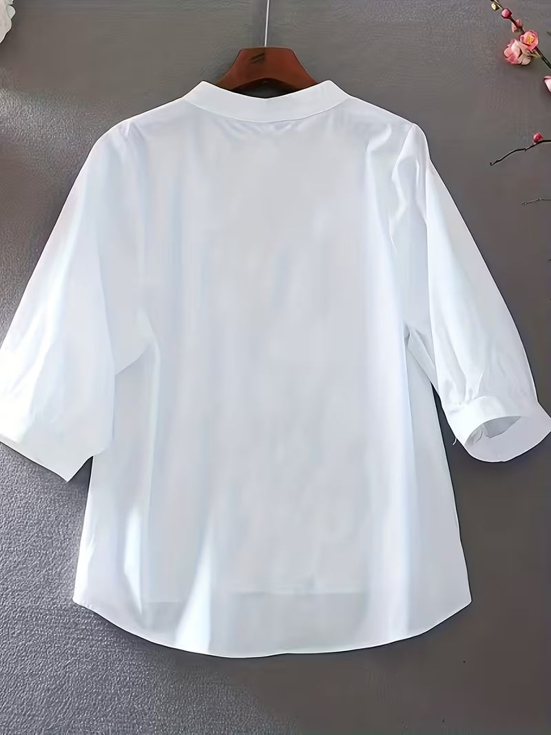 Elegant Stand Summer Shirt.