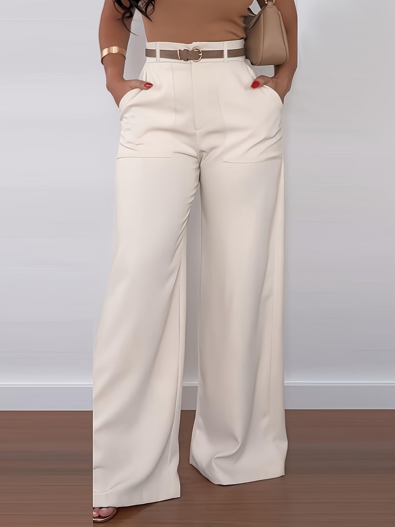 Elegant Wide-Leg Trousers.
