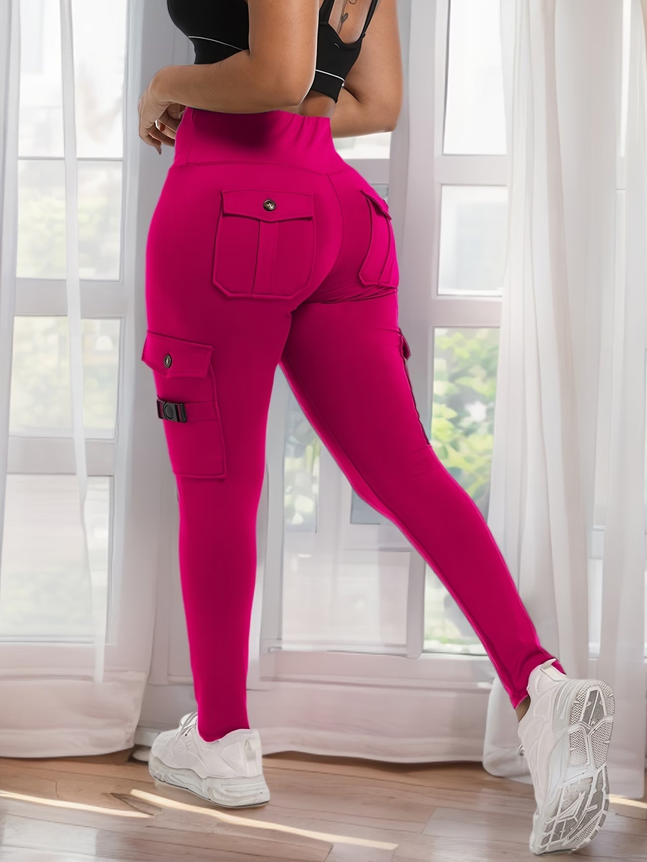 Four-Button Utility Sport Pants.