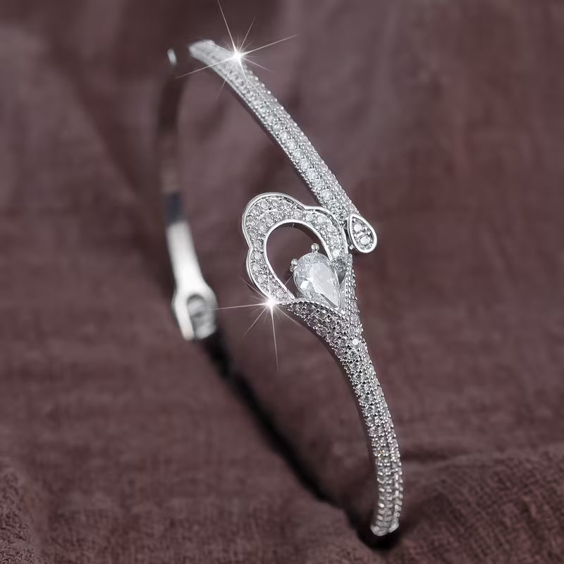 Glamorous CZ Openwork Rings