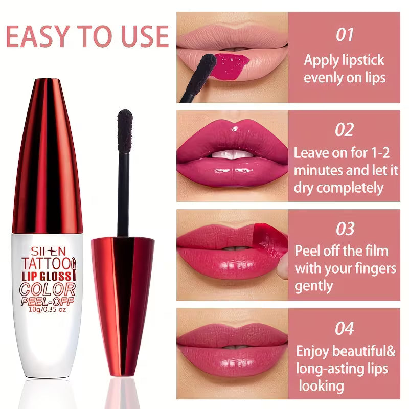 Hydrating Liquid Tint for a Natural Glow Lip Tattoo.