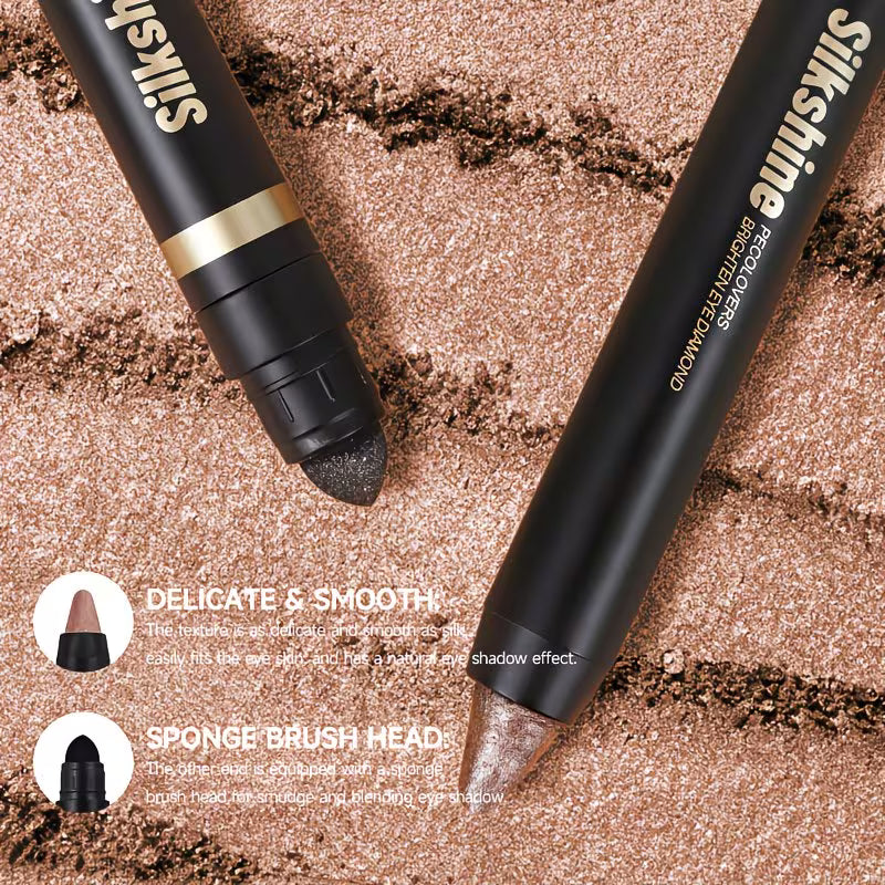 Pearlescent Smoky Dark Blue Eyeshadow Stick.