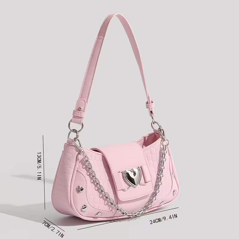 Three Straps Stylish Y2K Hot Motorcycle Style Women'S Bags.