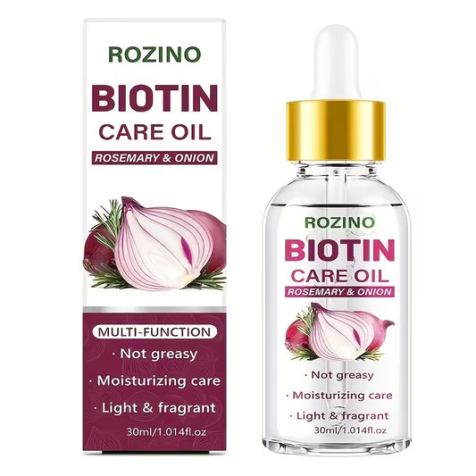10-in-1 Rescue – Biotin & Rosemary Triple-Care Oil.