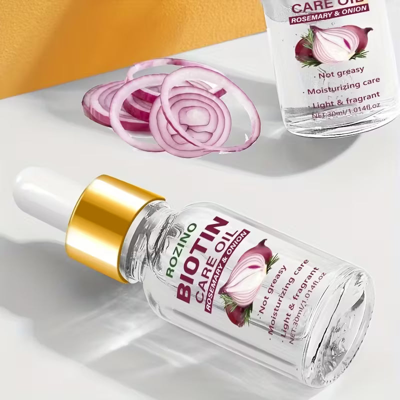 10-in-1 Rescue – Biotin & Rosemary Triple-Care Oil.