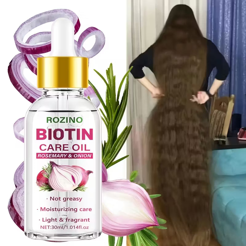 10-in-1 Rescue – Biotin & Rosemary Triple-Care Oil.