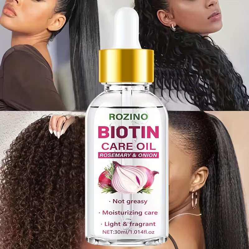 10-in-1 Rescue – Biotin & Rosemary Triple-Care Oil.