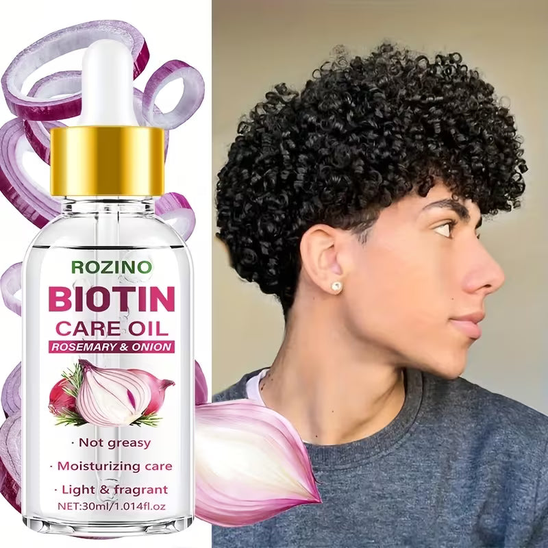 10-in-1 Rescue – Biotin & Rosemary Triple-Care Oil.