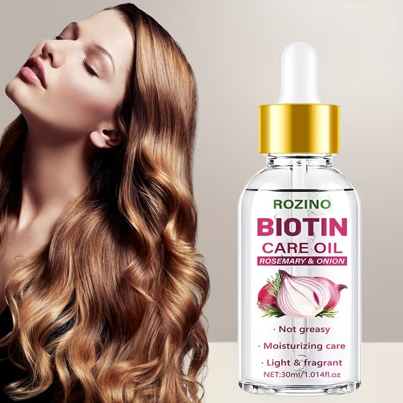 10-in-1 Rescue – Biotin & Rosemary Triple-Care Oil.