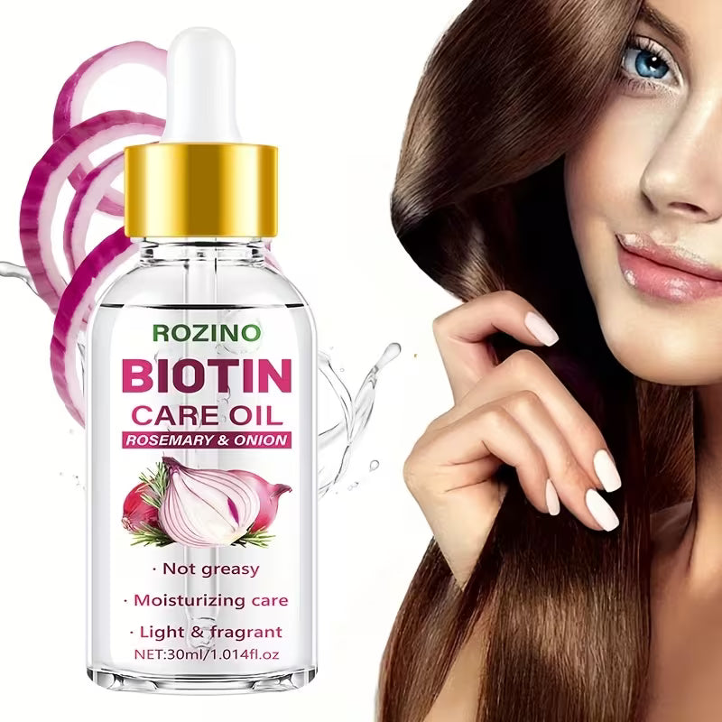 10-in-1 Rescue – Biotin & Rosemary Triple-Care Oil.