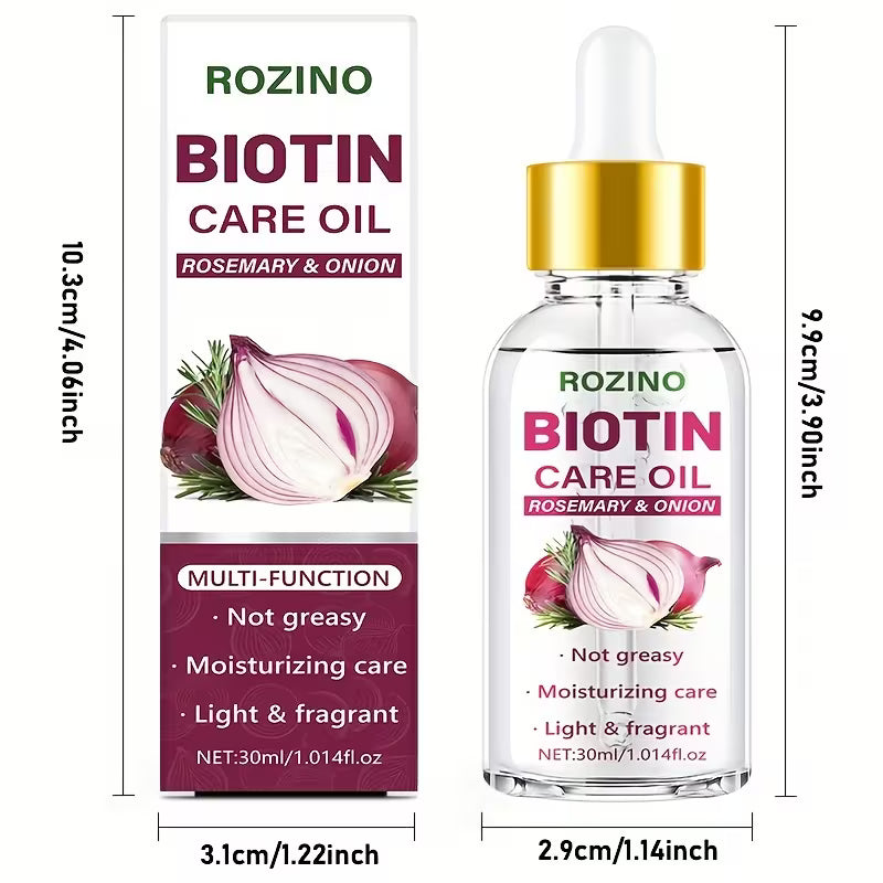 10-in-1 Rescue – Biotin & Rosemary Triple-Care Oil.
