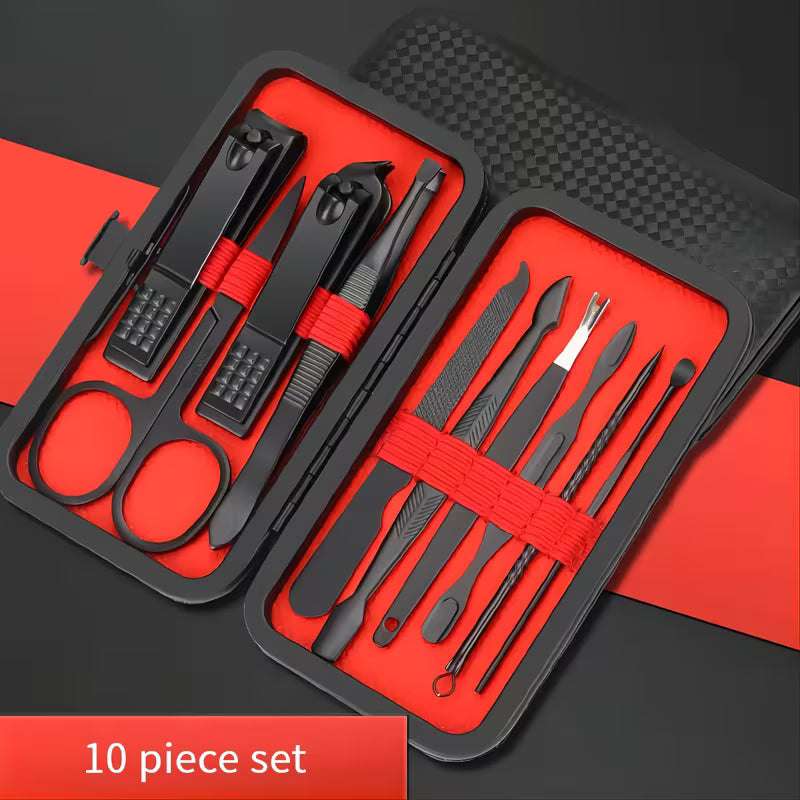 10/24 Pack Ultra Sharp Black Nail Clippers.