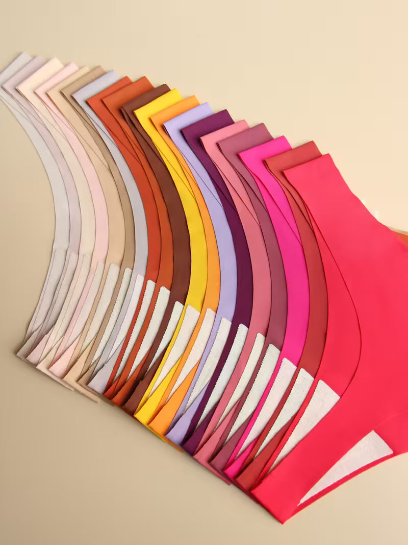 12-Pack Women’s Seamless V-Style Thongs.