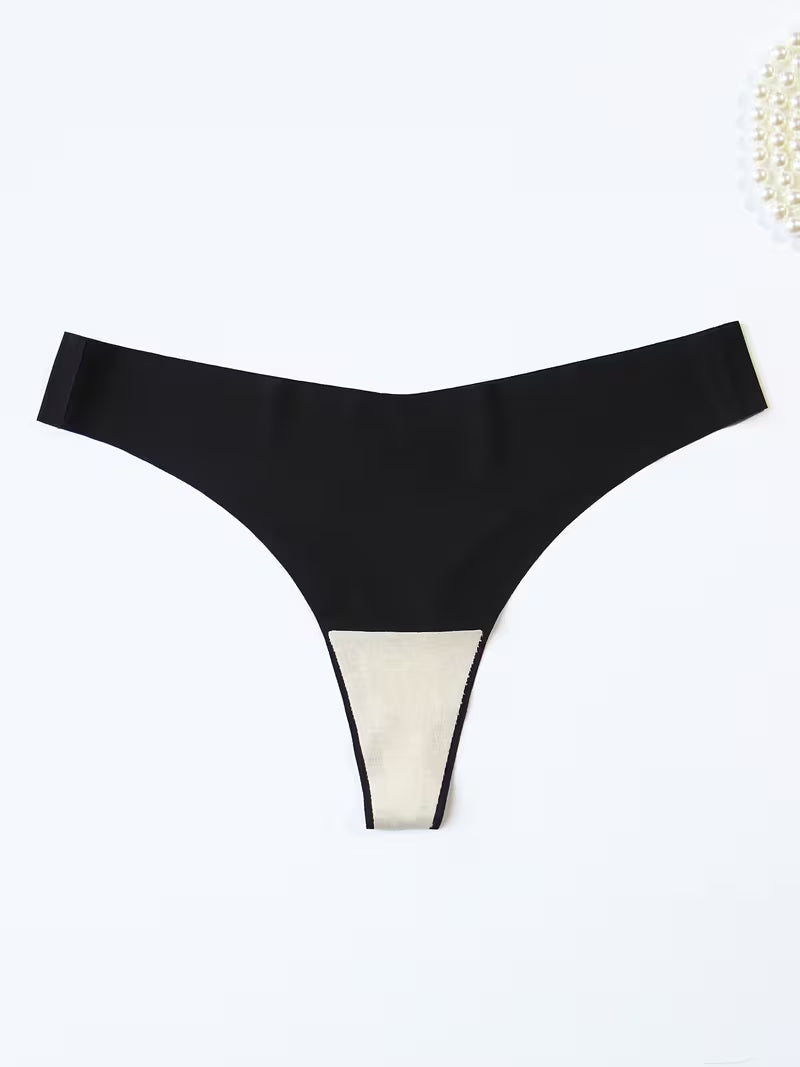 12-Pack Women’s V-Neck Thongs.