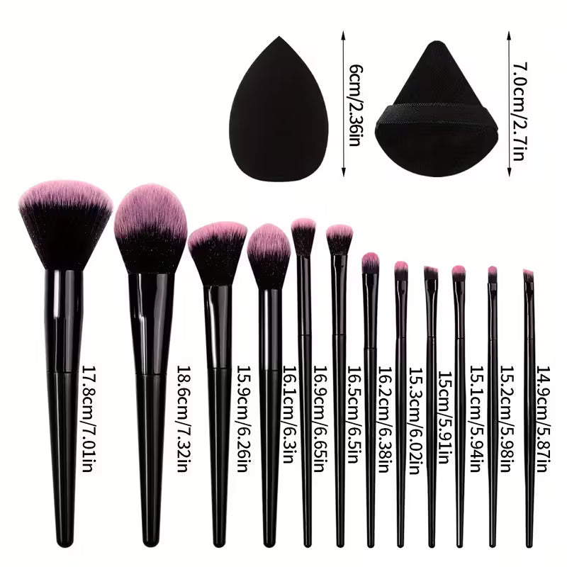 12pcs Multi-Use Makeup Brush.