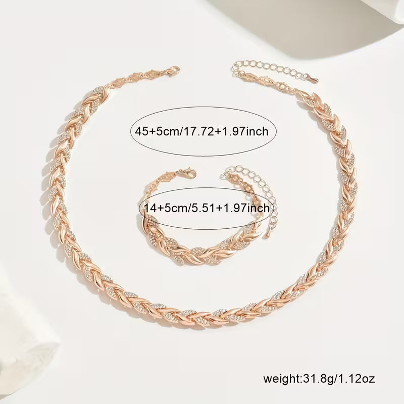 1 Bracelet and 1 Necklace / 1 Bracelet and 1 Pair of Earrings