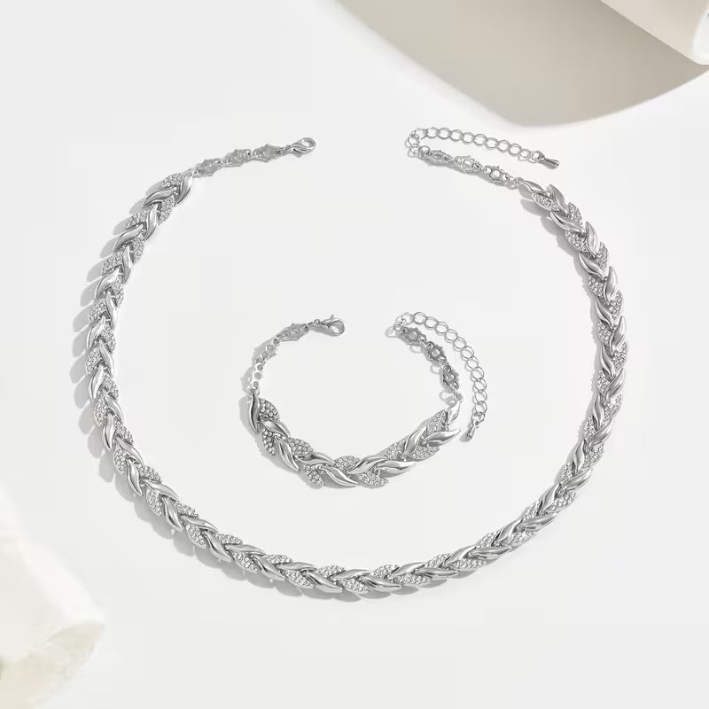 1 Bracelet and 1 Necklace / 1 Bracelet and 1 Pair of Earrings