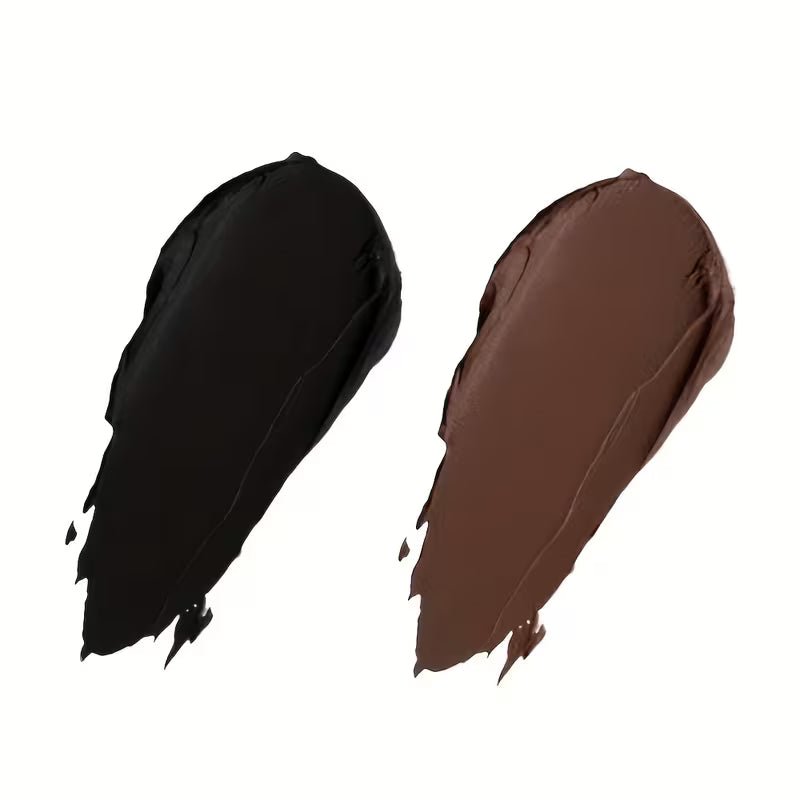 2-Pack Waterproof Eyeliner Cream & Brow Gel.