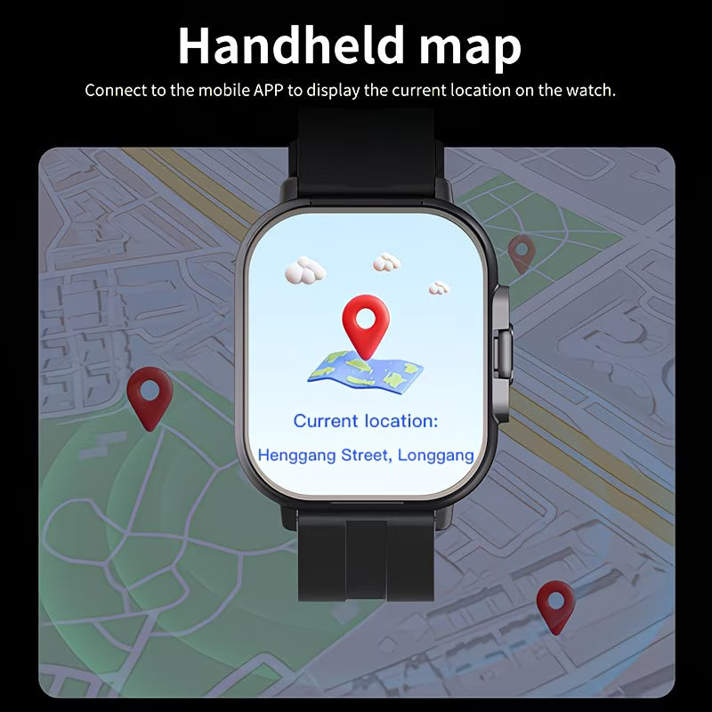 2-in-1 Smartwatch with Built-in TWS Earbuds – 2.01" HD