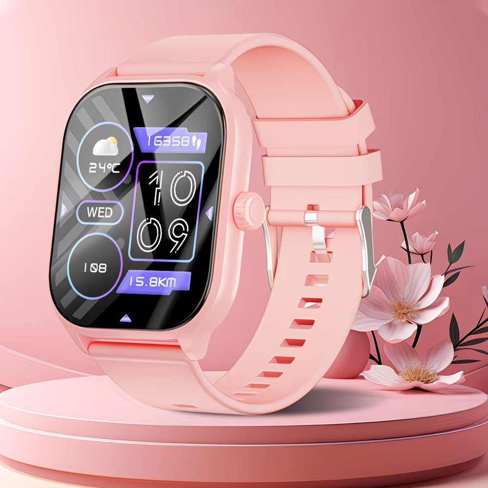 2.01" Big-Screen Ultra-Fast Wireless 5.3 Smartwatch.