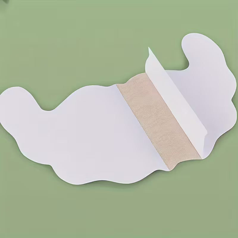 2 Pairs of Plus Size Sticky Lace Breathable Invisible Breast.