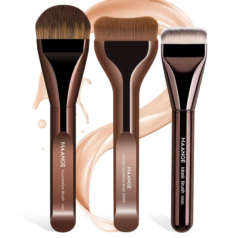 3-Piece Essential Foundation & Kabuki Set.