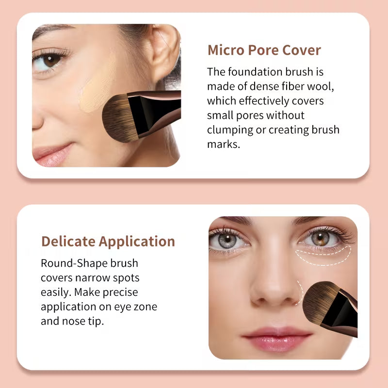 3-Piece Essential Foundation & Kabuki Set.
