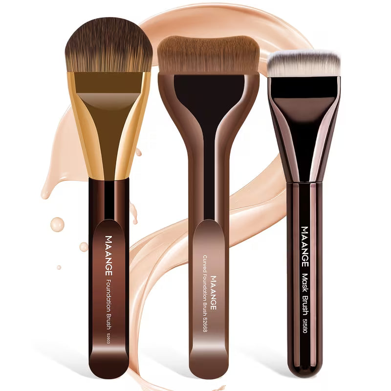 3-Piece Essential Foundation & Kabuki Set.