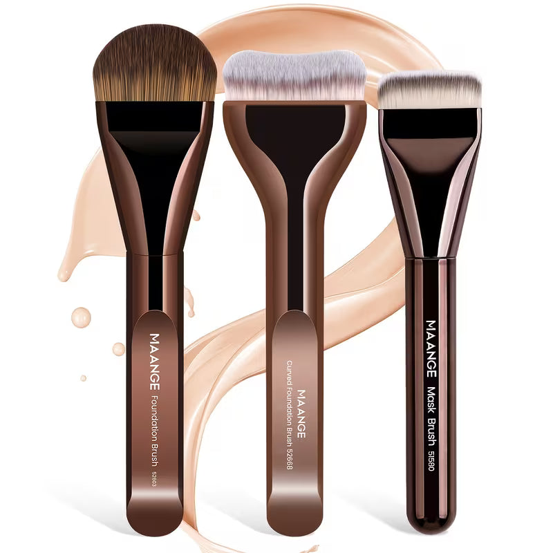 3-Piece Essential Foundation & Kabuki Set.
