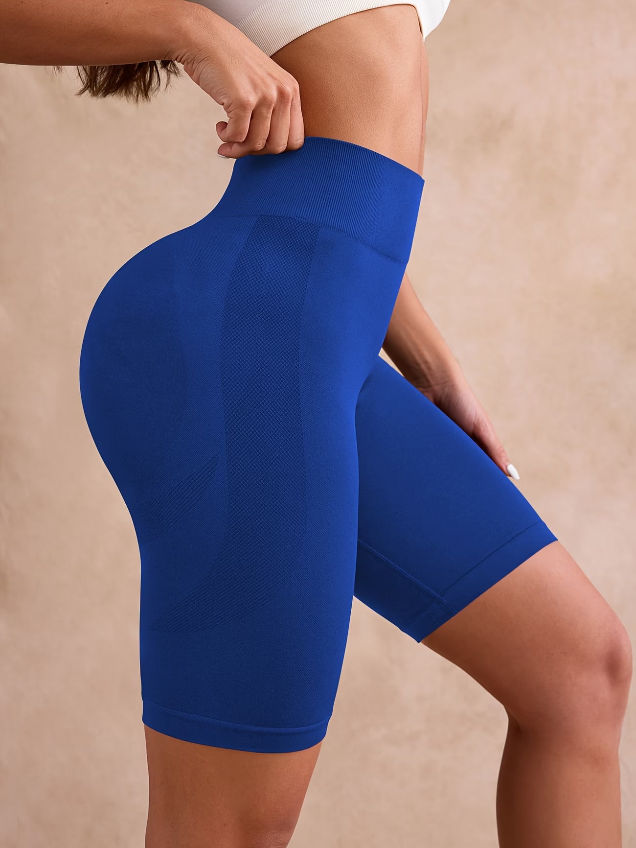 3/4 High-Stretch Yoga Shorts.