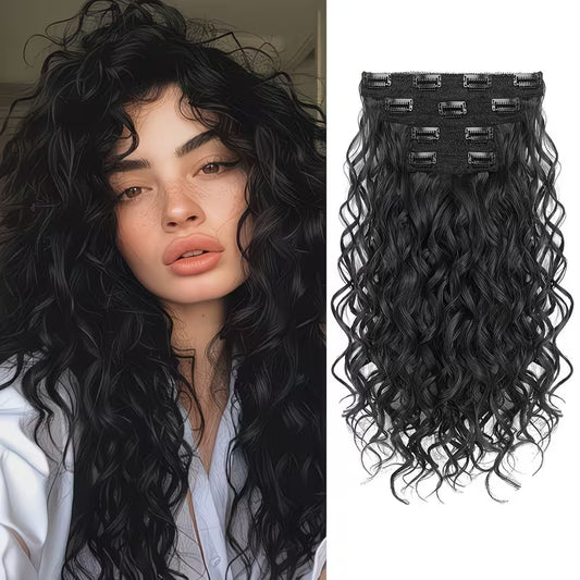 36cm Invisible Lace Clip-In Extensions.