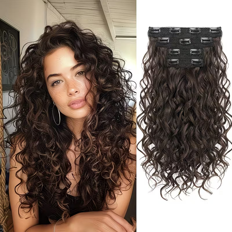 36cm Invisible Lace Clip-In Extensions.