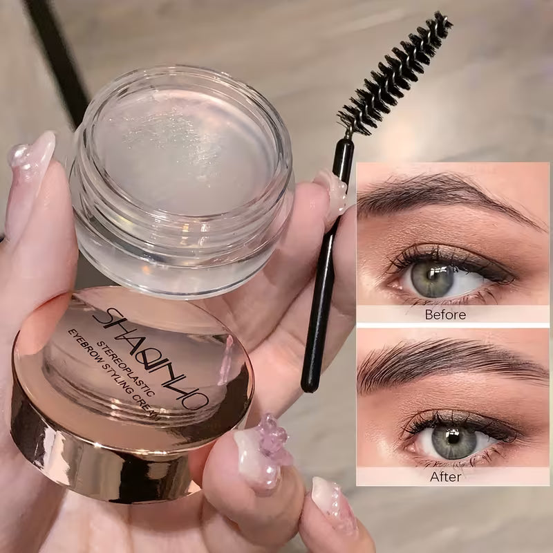 3D Wild Brow Styling Gel – 24hr Sculpt & Hold.