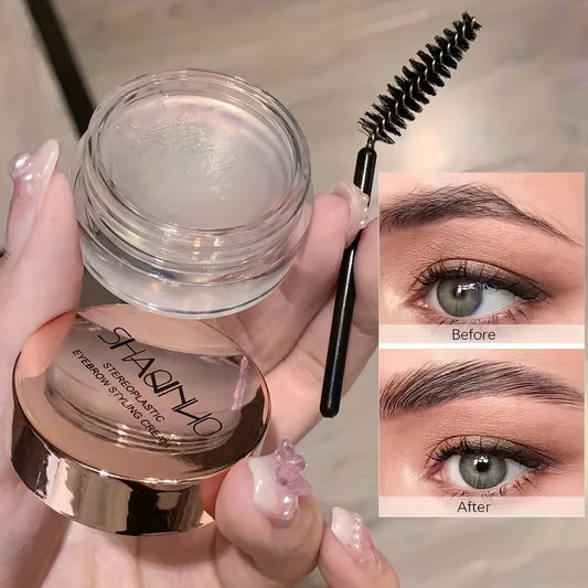 3D Wild Brow Styling Gel – 24hr Sculpt & Hold.