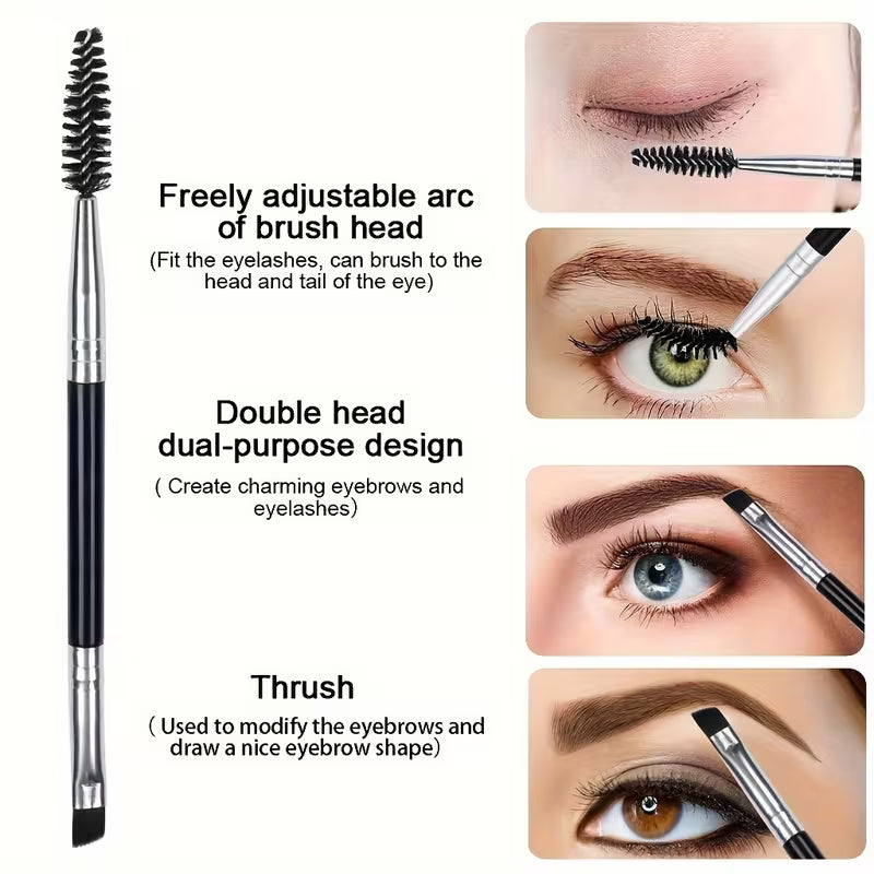 3pc Stainless Steel Precision Tweezer & Styling Set.
