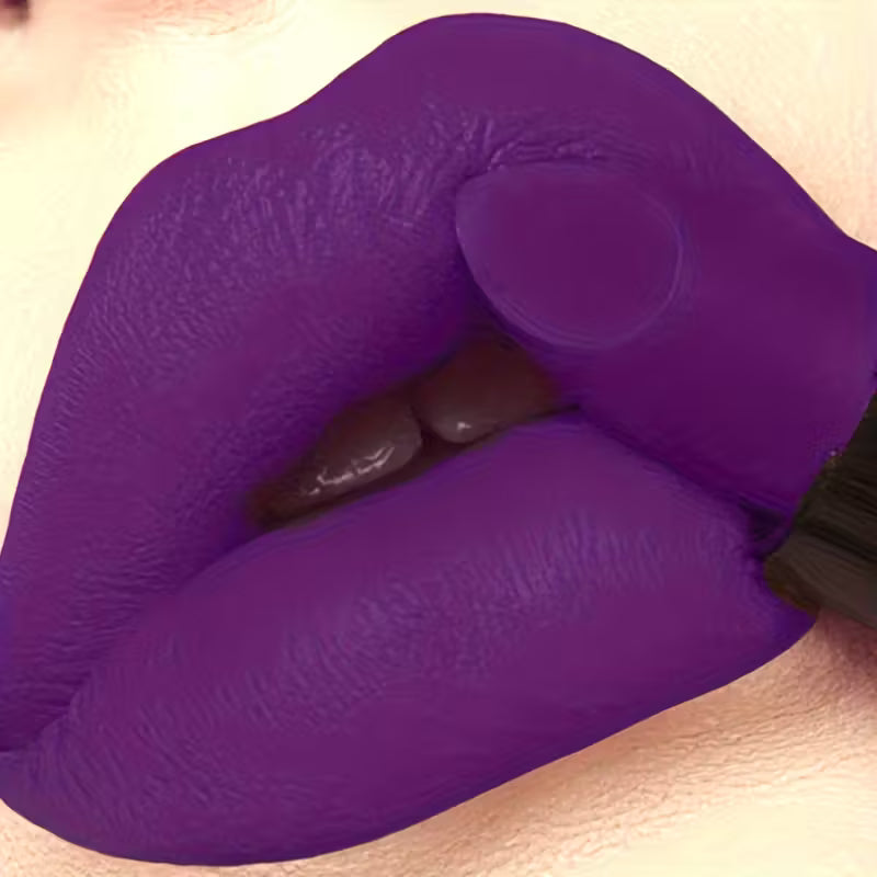 3pc Stay-Put Purple Matte Lip Kit.