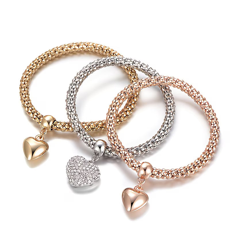 3pc Tree of Life "Luminous Growth" Bracelet Set.