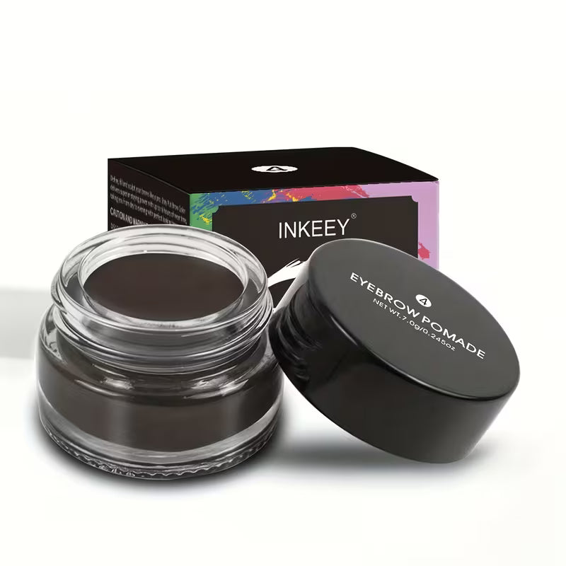 4-Color Rainbow Brow Pomade – Waterproof Party Perfection.