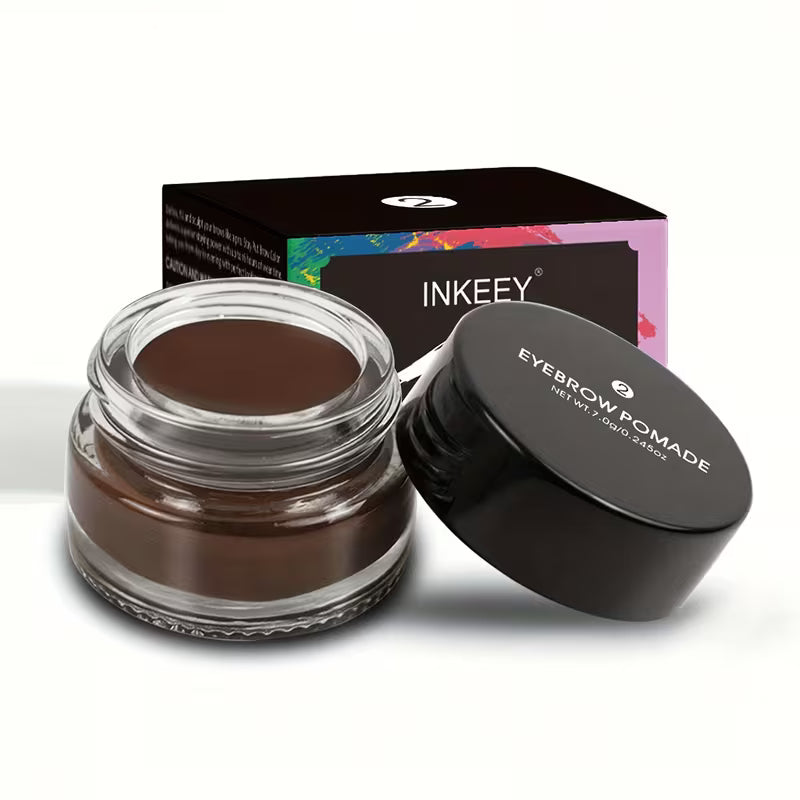 4-Color Rainbow Brow Pomade – Waterproof Party Perfection.