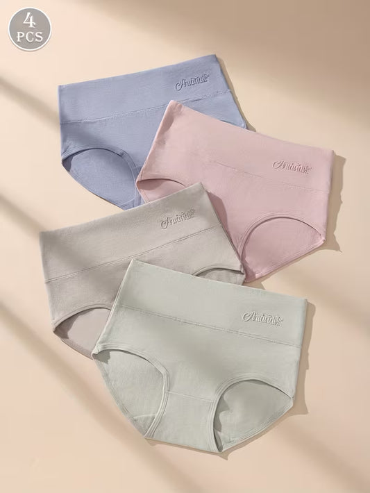 4-Pack Women's High-Waist Panties.