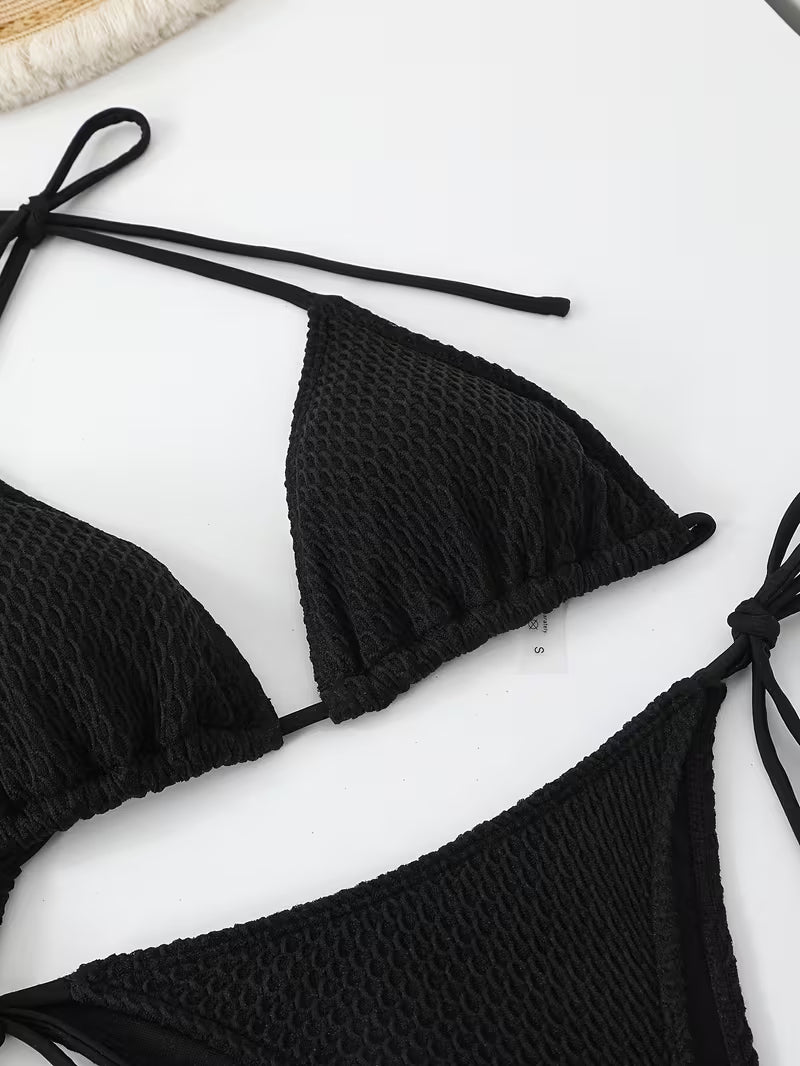 4-Piece Conservative Swimwear Set.
