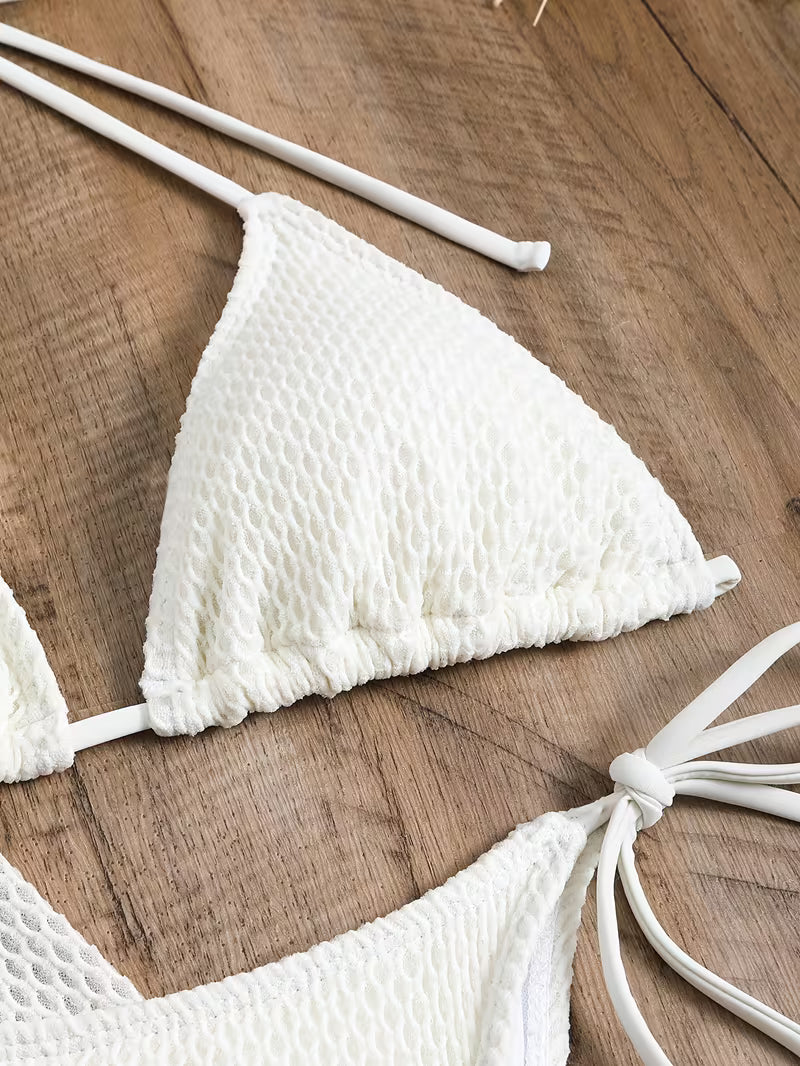 4-Piece Conservative Swimwear Set.